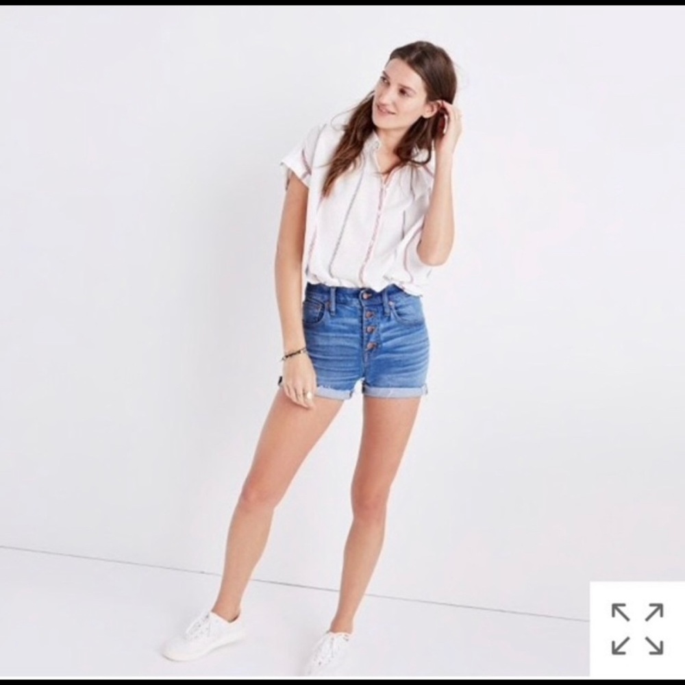 Madewell sz26 boy shorts